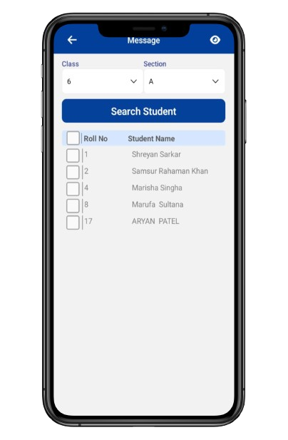 Messages to Student